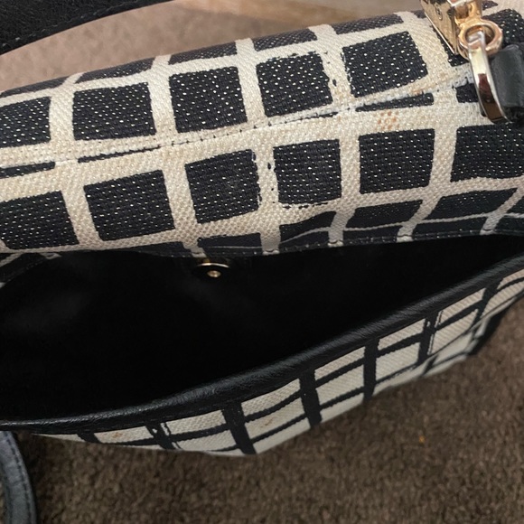 😍AUTHENTIC LINEN & LEATHER COACH BAG‼️ - Picture 6 of 16